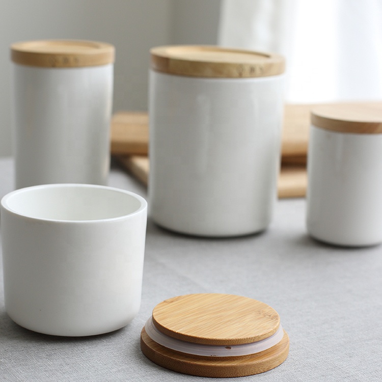 Ceramic Candle Jars (3)