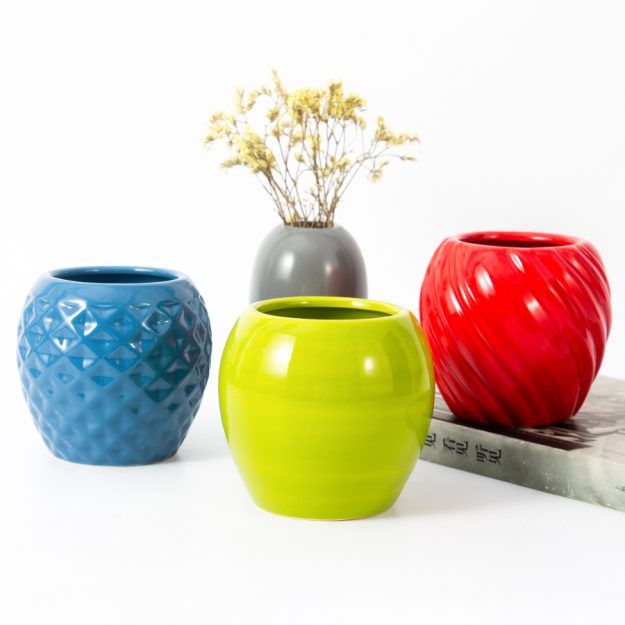 Ceramic Candle Jars (4)