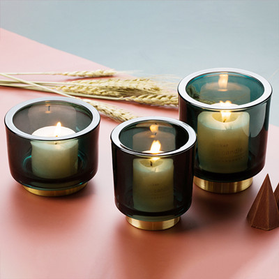 Glass Candle Jars 400本