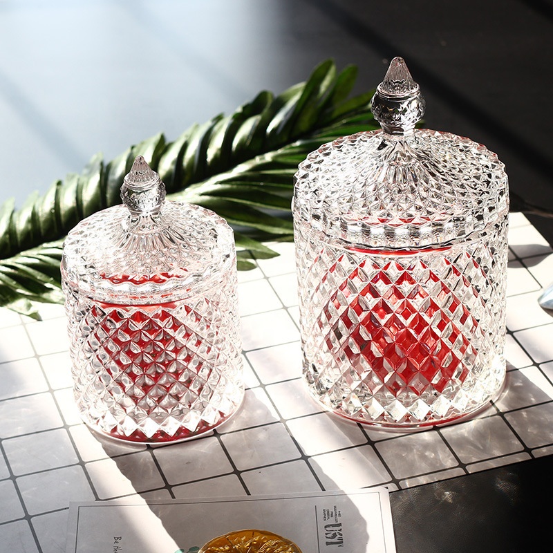 Glass Candle Jars (6)