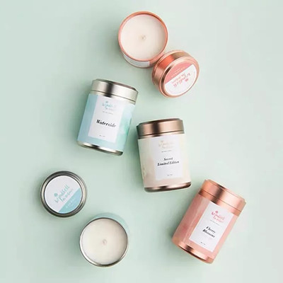 Metal Candle Jars 400