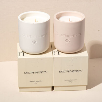Ceramic Candle Jar with Gift Box