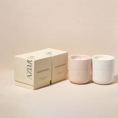 Ceramic Candle Jar with Gift Box
