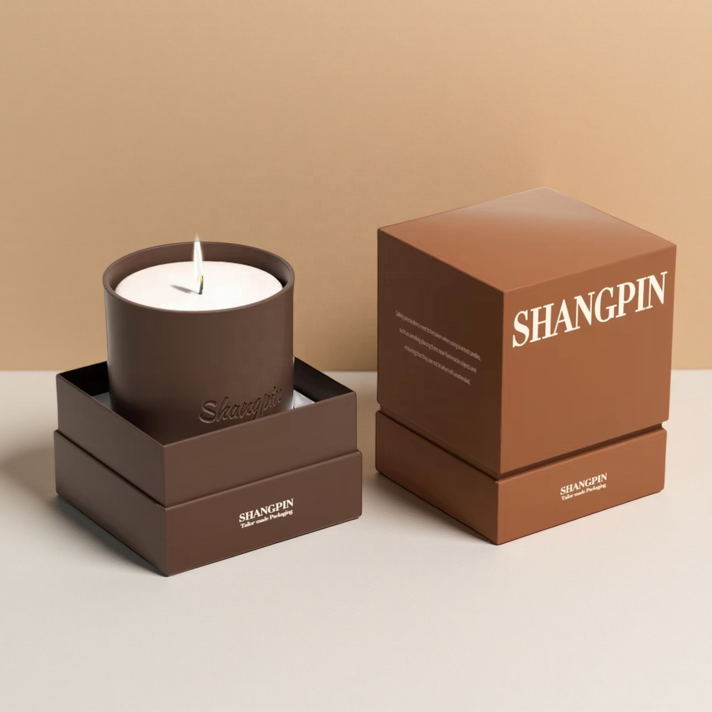 Custom Ceramic Candle Holders – Matte Porcelain Wedding Jars (1) Ceramic Candle Holders for Wedding