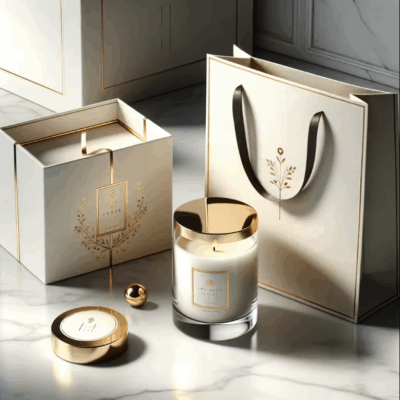 Square Candle Gift Box