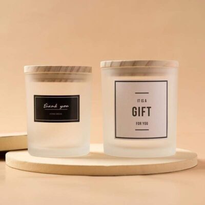 Eco-Friendly Bamboo Candle Lid