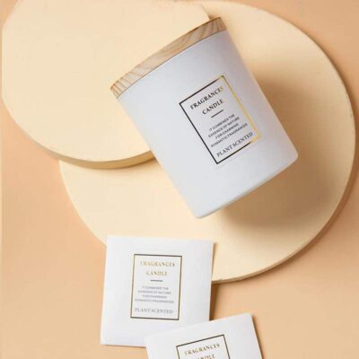 Eco-Friendly Bamboo Candle Lid