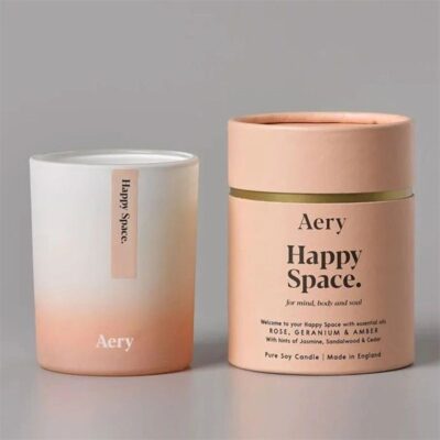 rigid scented candle jar gift box