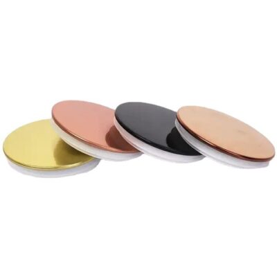 Metal Candle Jar Lid with Silicone Ring