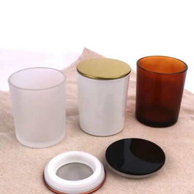 Metal Candle Jar Lid with Silicone Ring