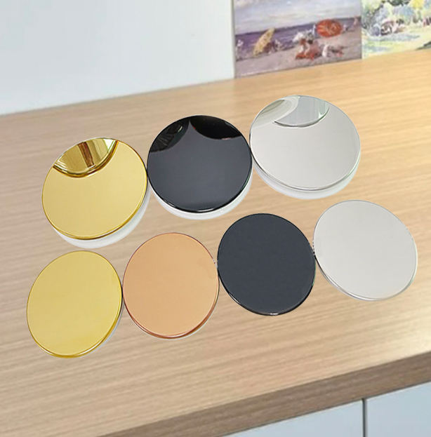 High-End Custom Metal Candle Jar Lid with Silicone Ring for Wholesale (4) Metal Candle Jar Lid with Silicone Ring