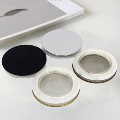 Metal Candle Jar Lid with Silicone Ring