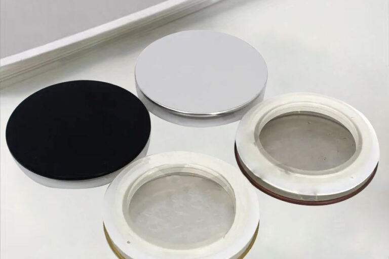 Metal Candle Jar Lid with Silicone Ring
