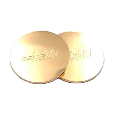 Gold Metal Candle Jar Lid