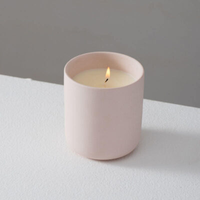 Ceramic Candle Jars with Lids