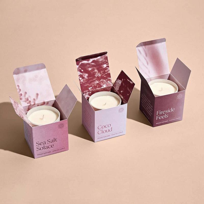 Luxury Soy Wax Candle Gift Box Elegant Rigid Paper Packaging Manufacturer (6) High-end soy wax candle gift box