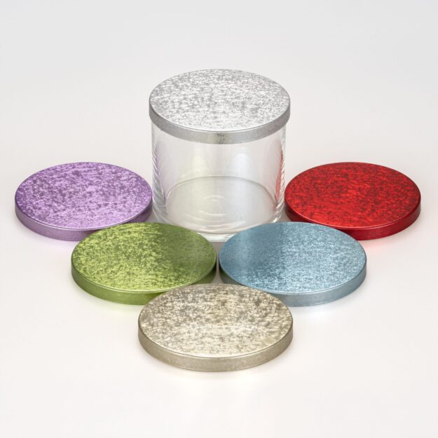 Close-Up of Metal Lid