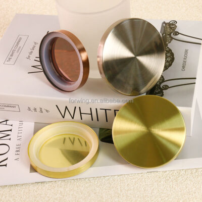 Round Metal Candle Jar Lid Dust Proof