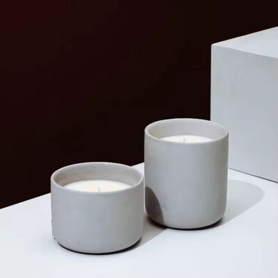 10oz Matte Ceramic Candle Jars