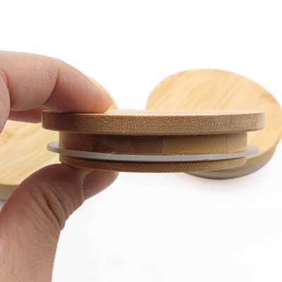 Custom Logo Bamboo Lid