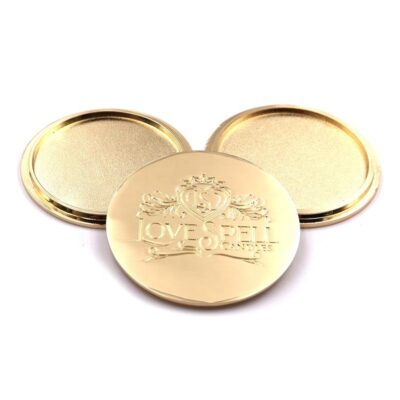 metal candle jar lids for scented candles