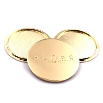 metal candle jar lids for scented candles
