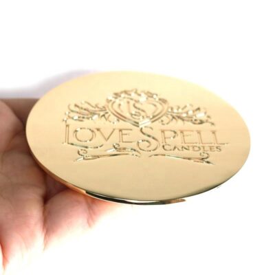 metal candle jar lids for scented candles