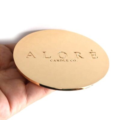 metal candle jar lids for scented candles