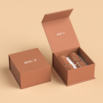 luxury rigid paper candle gift boxes