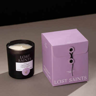 Custom luxury soy wax candle gift box