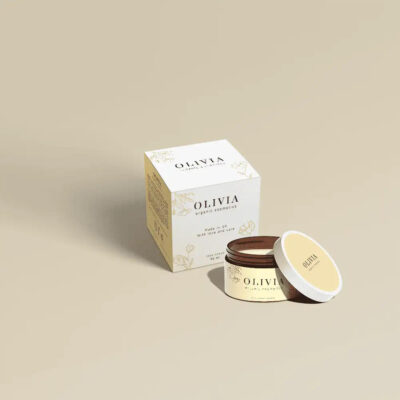 Custom luxury soy wax candle gift box