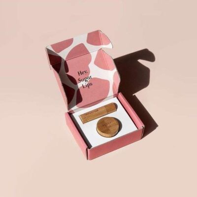 Custom luxury soy wax candle gift box