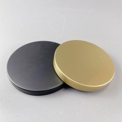 metal candle jar lids with logo