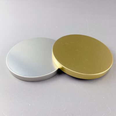 metal candle jar lids with logo