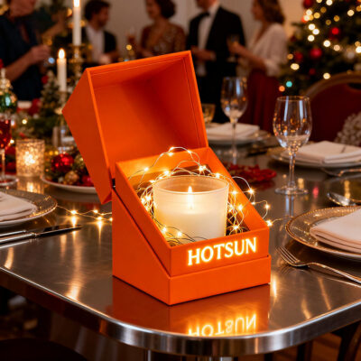 Custom premium candle gift boxes