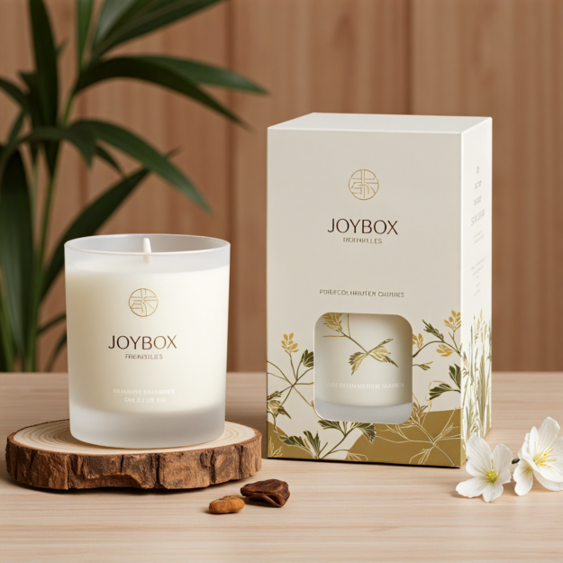 Custom Rectangular Craft Candle Gift Boxes (5) custom rectangular craft candle gift boxes