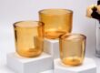 Factory fashion glass candle jars